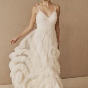BHLDN Marchesa Notte wedding/formal dress
